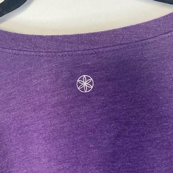 *3 for $12* Gaiam long sleeve crew neck purple sweatshirt - Picture 8 of 8